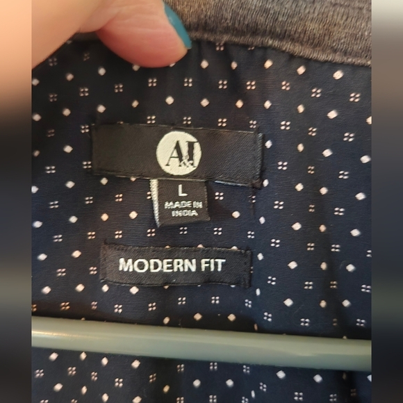 A&I Charcoal Gray Men's Shirt Size Large - Picture 4 of 4